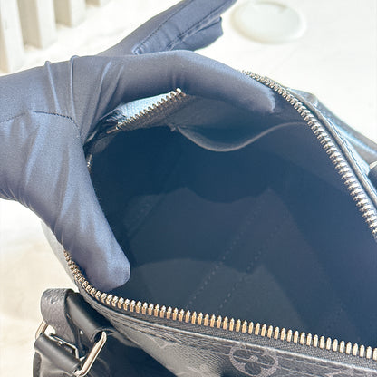 LV Keepall 25 in Monogram Eclipse