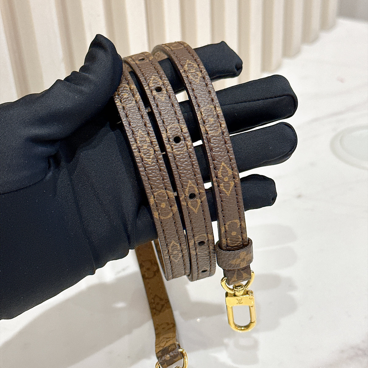 LV On The Go BB in Reverse Monogram