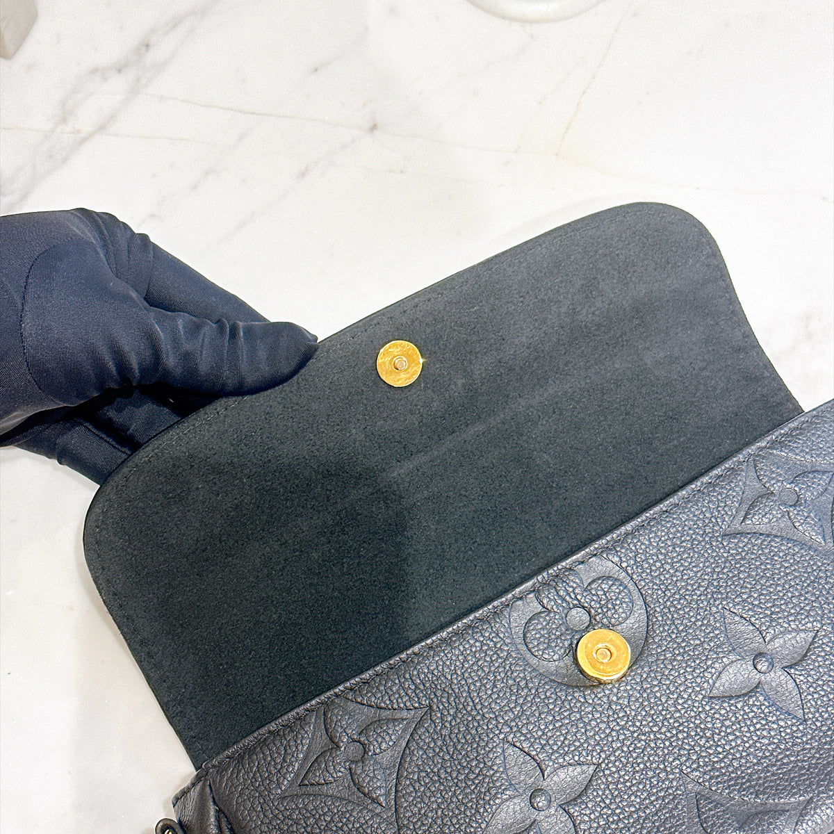 LV Ivy in Black Empreinte