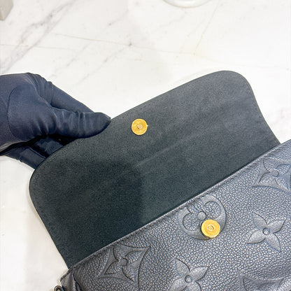 LV Ivy in Black Empreinte