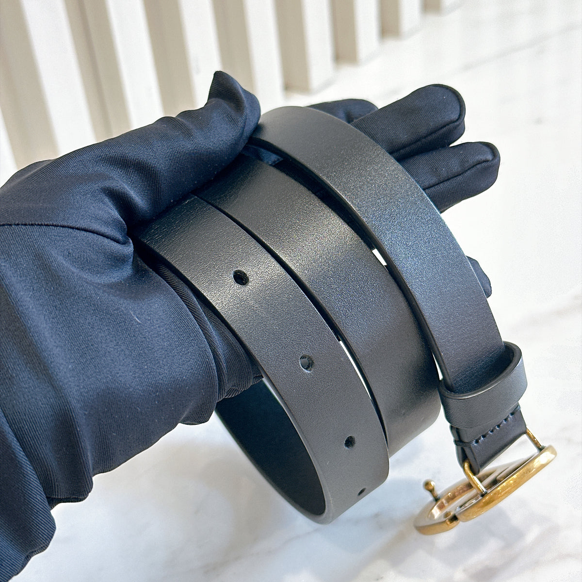 Dior Saddle Belt