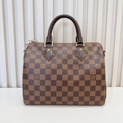 LV Damier Ebene Speedy 25 Bandouliere