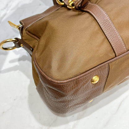 Prada BN2032 Tessuto Nylon & Soft Calf Leather Trim