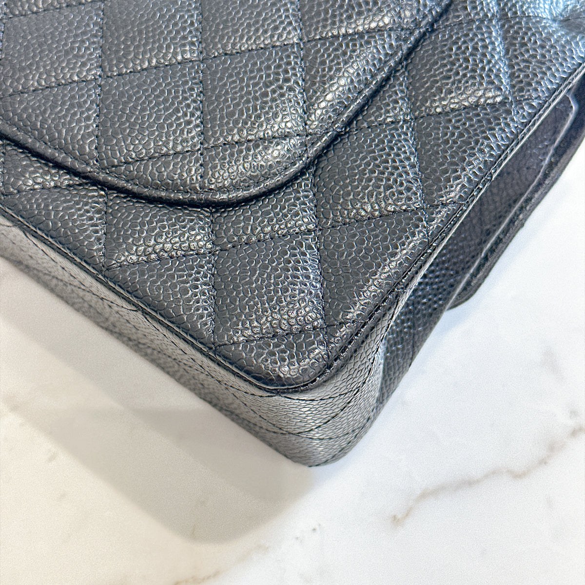 Chanel Classic Flap Small in Black Caviar SHW