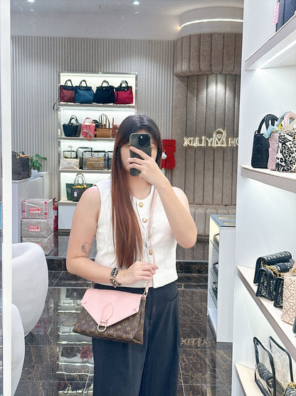 LV Epi Saint Michel Pink Shoulder Bag