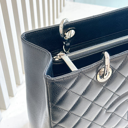 Chanel GST in Black Caviar SHW