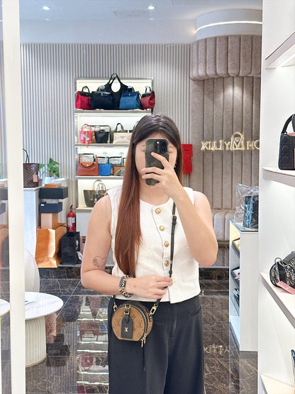 LV Mini Boite Chapeau in Reverse Monogram
