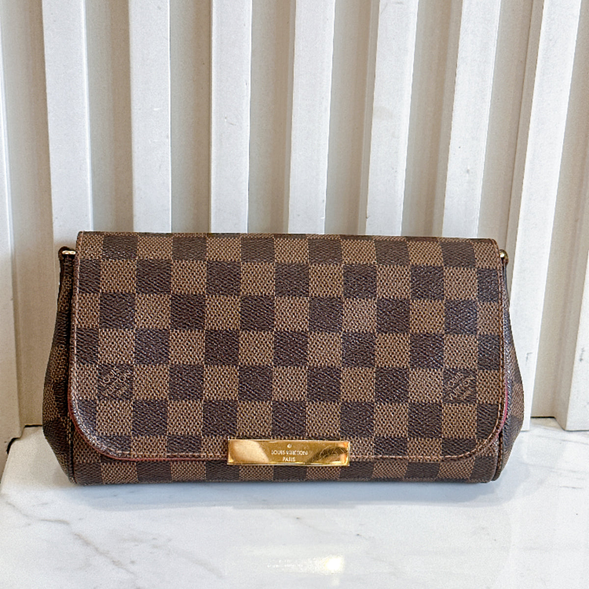 LV Favorite PM in Damier Ebene