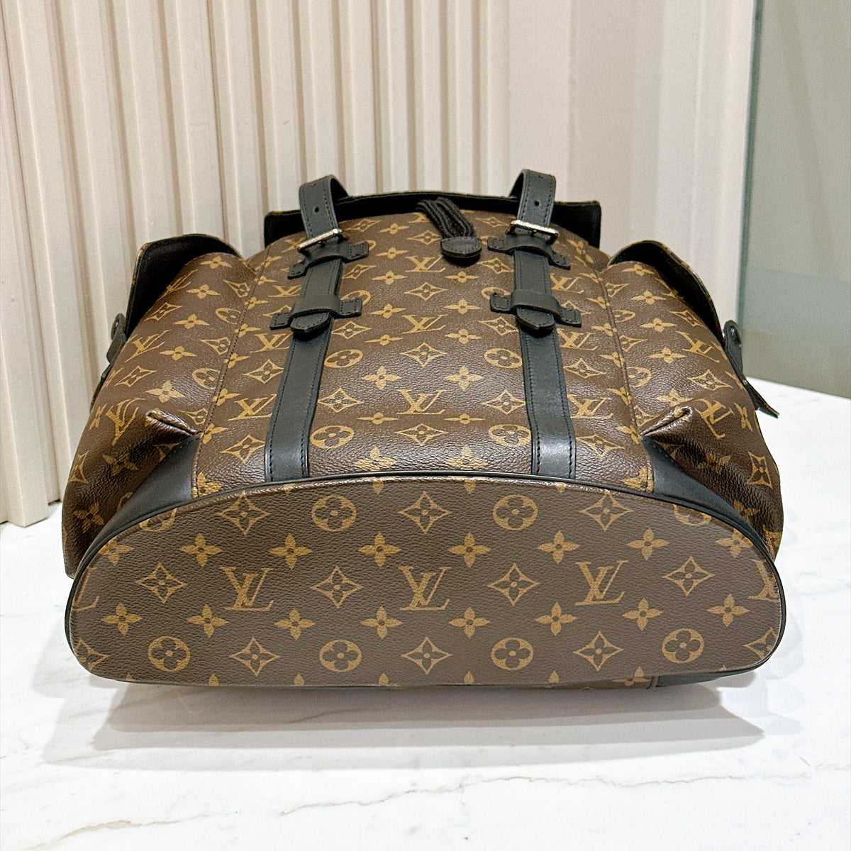 LV Monogram Christopher Backpack MM