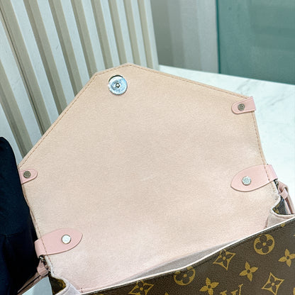 LV Epi Saint Michel Pink Shoulder Bag