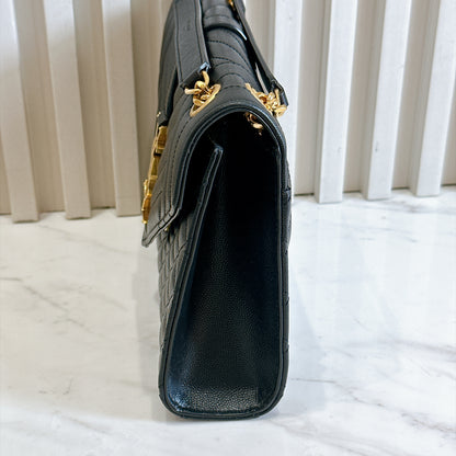 YSL Envelope Medium In Black GHW