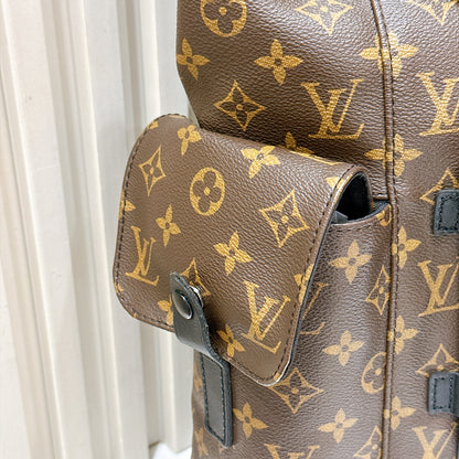 LV Monogram Christopher Backpack MM