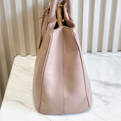 Prada Saffiano Gallieria Pink in Medium