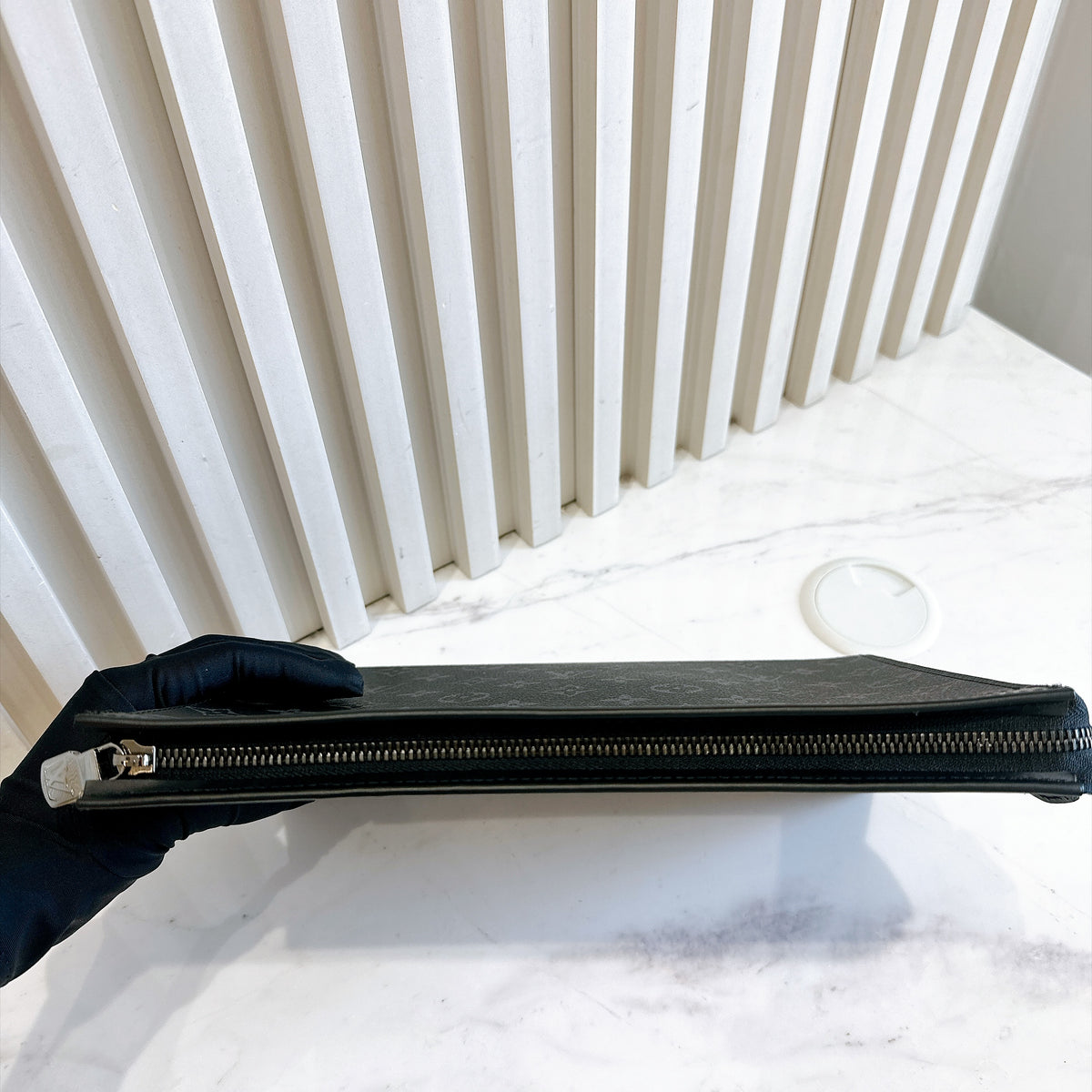 LV Pochette Voyage Monogram Eclipse