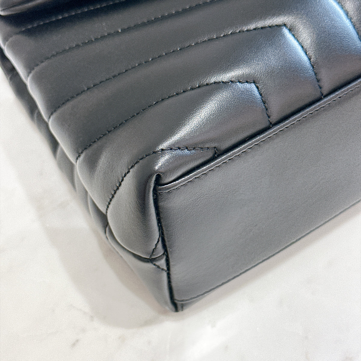 YSL Lou Lou Small in Black GHW