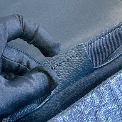 Dior Small Saddle Messenger in Blue Oblique