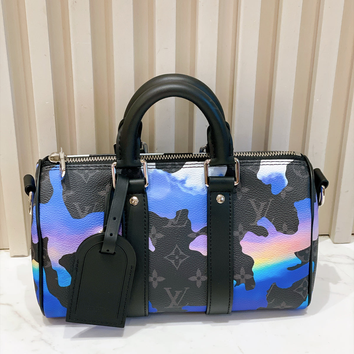 LV Keepall 25 in Monogram Sunrise