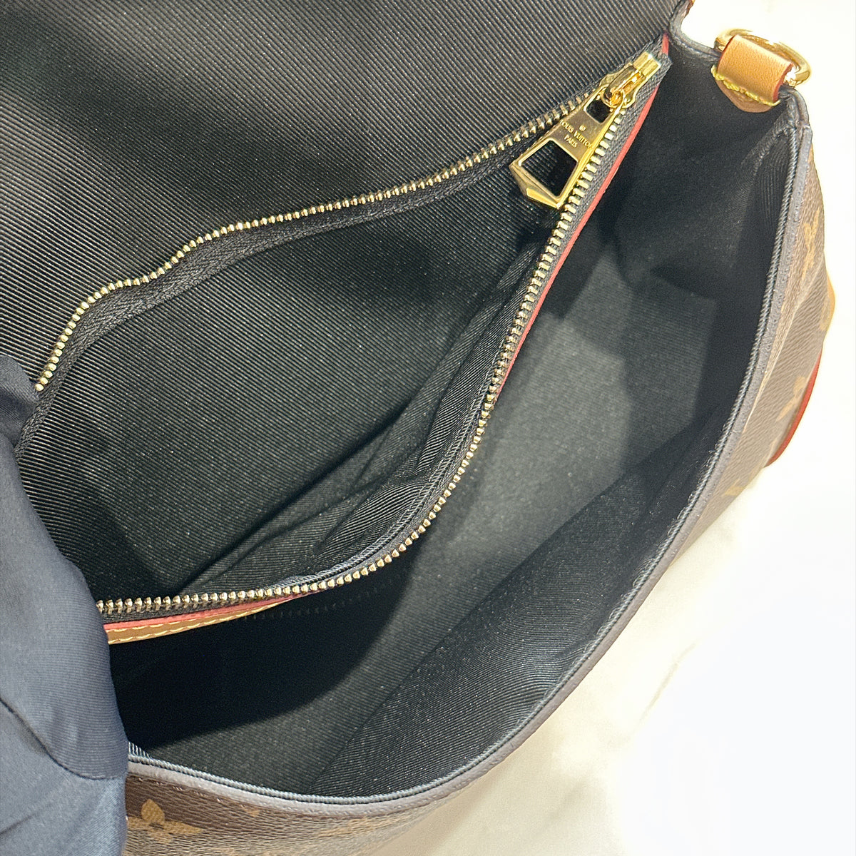 LV Monogram Diane with Black Strap