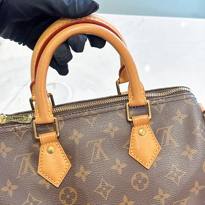 LV Monogram Speedy 25 Bandouliere