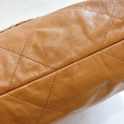 Chanel 22 Small in Caramel Calfskin