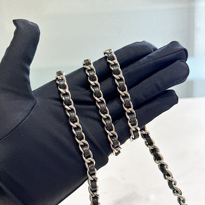 Chanel Wallet On Chain in Black Caviar SHW