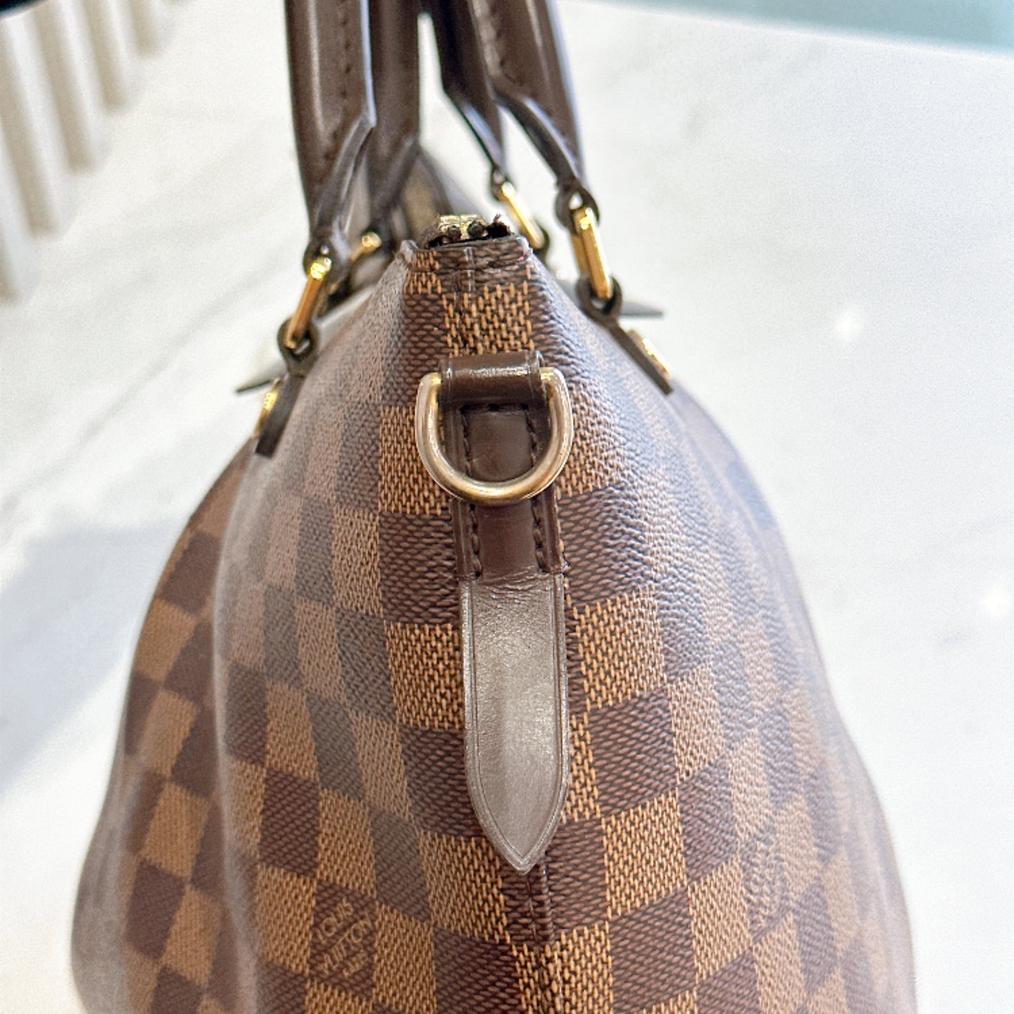 LV Damier Ebene Siena PM