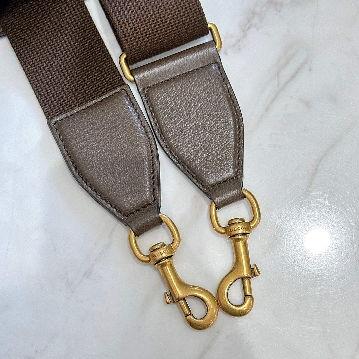 Gucci Web Savoy Shoes Case in GG Supreme