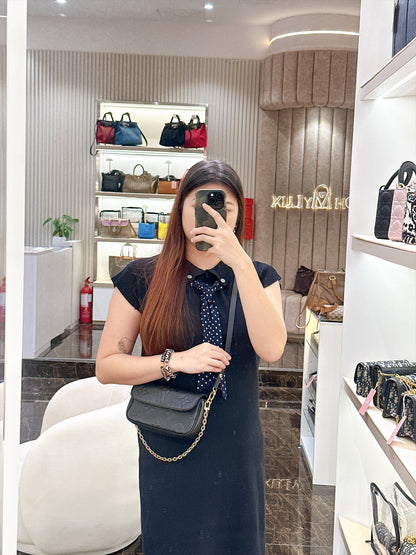 LV Ivy in Black Empreinte