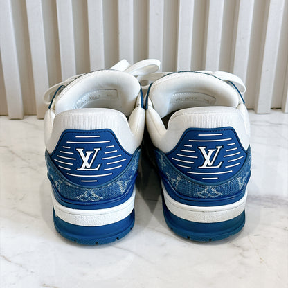 LV Trainer Sneakers in Blue