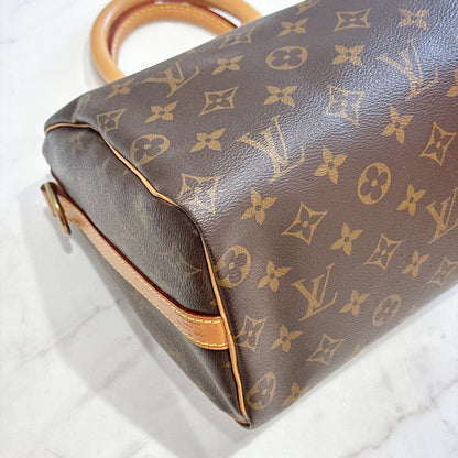 LV Monogram Speedy 25 Bandouliere