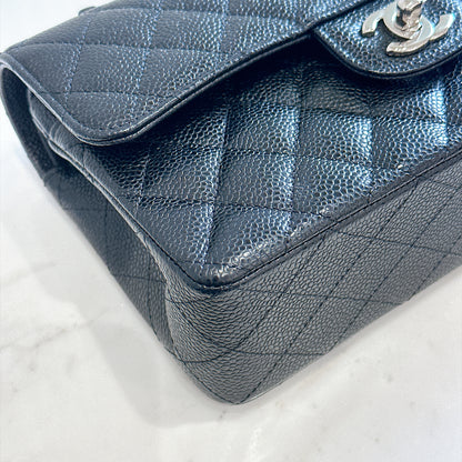 Chanel Classic Flap Small in Black Caviar SHW