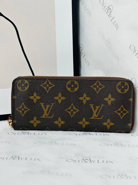 LV Monogram Clemence Wallet