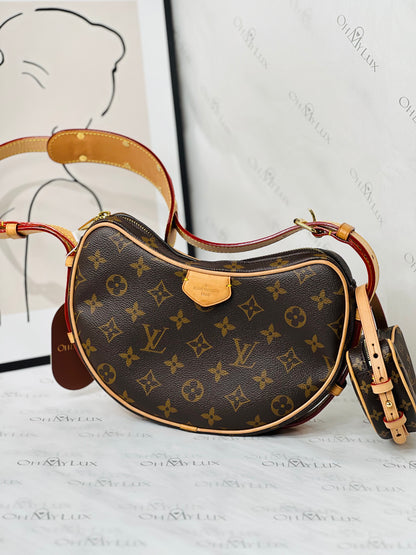 LV Monogram Croissant MM