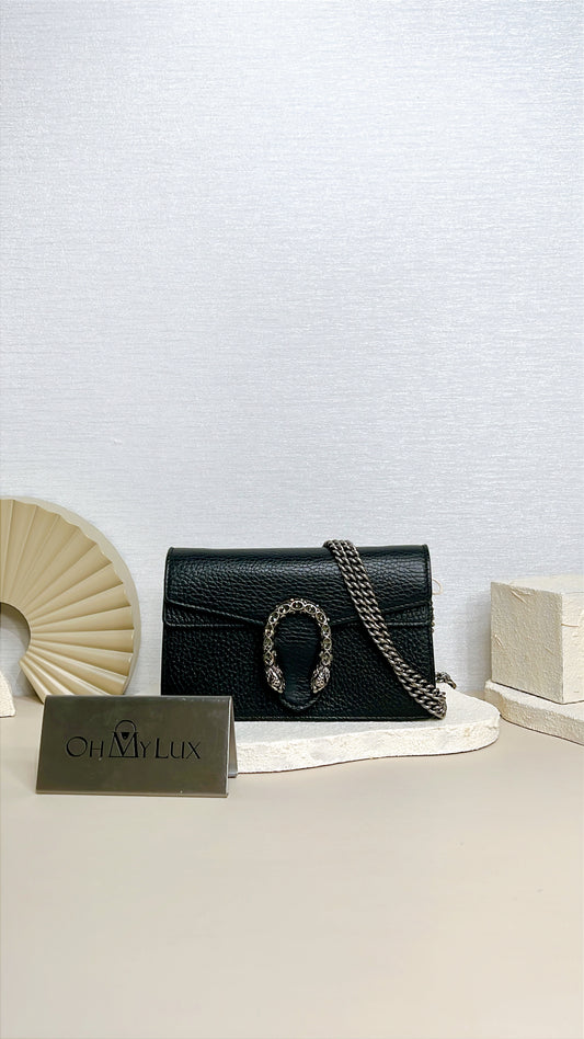 Gucci Supermini Dionysus in Black