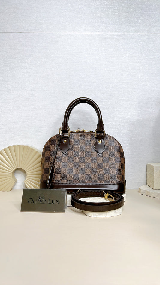 LV Damier Ebene Alma BB