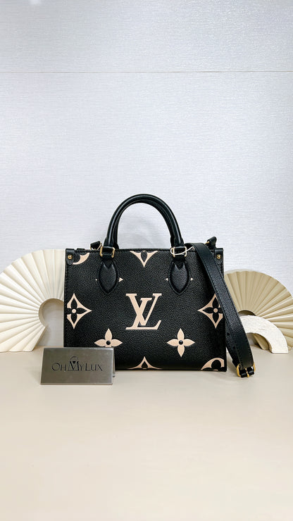 LV On The Go PM Bicolour