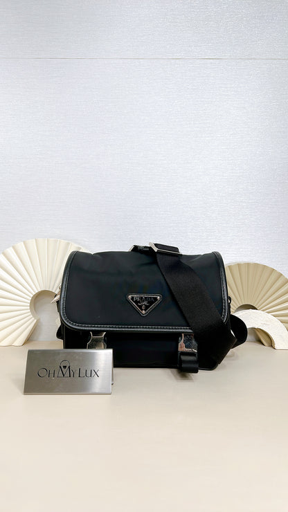 Prada Renylon and Saffiano Shoulder bag