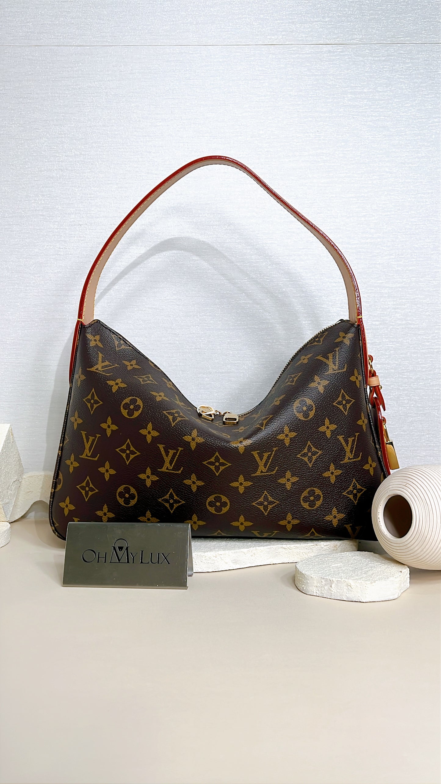 LV Monogram Slouchy PM