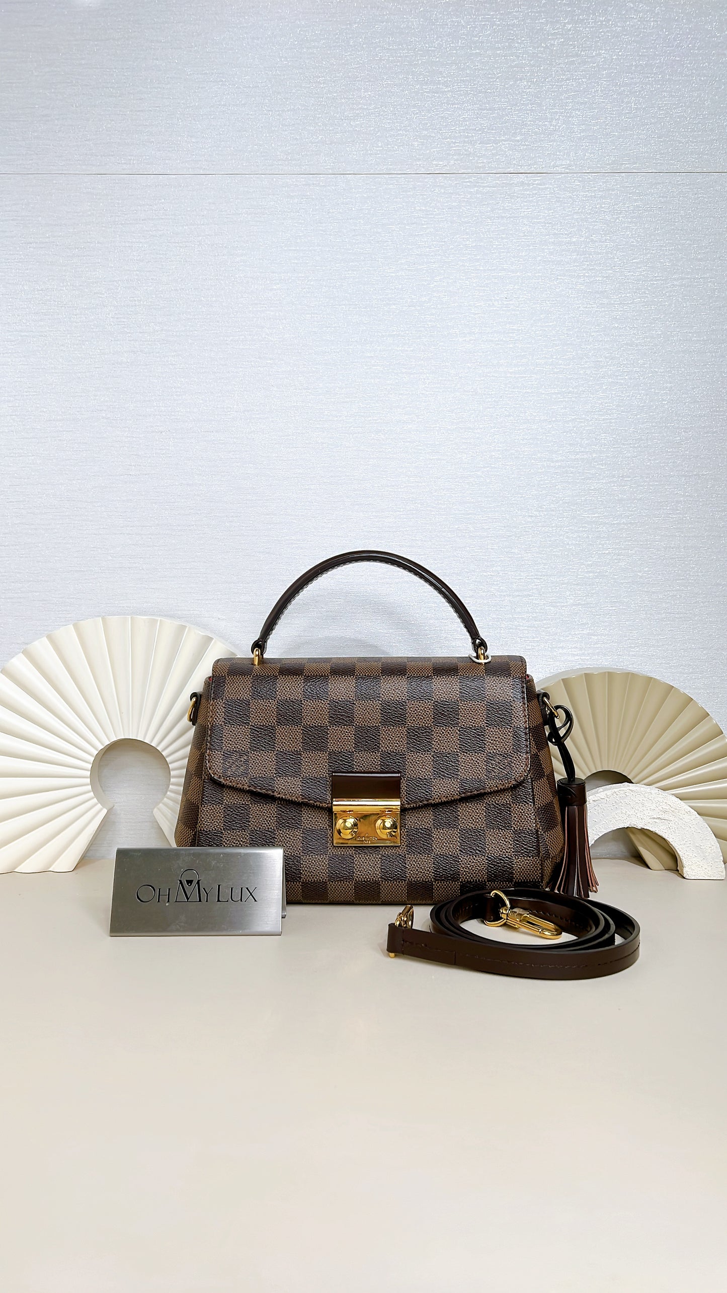 LV Damier Ebene Croisette