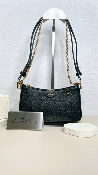 LV Easy Pouch in Black
