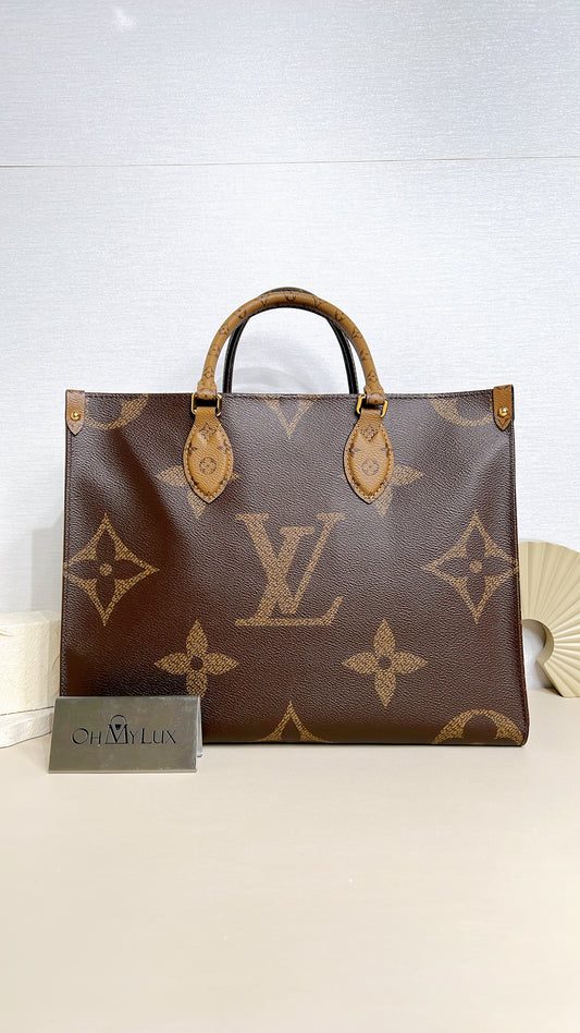 LV On The Go MM in Reverse Monogram