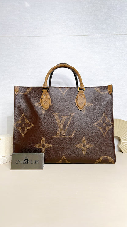 LV On The Go MM in Reverse Monogram