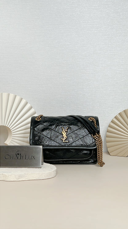 YSL Niki Mini in Black