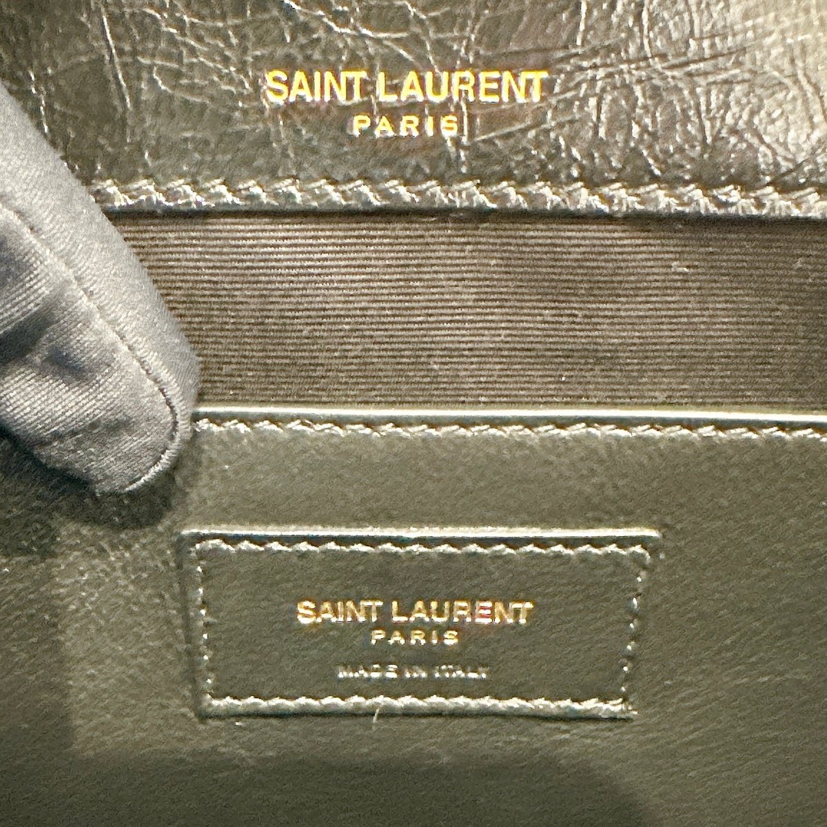 YSL Niki Baby in Black