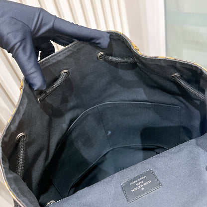 LV Monogram Christopher Backpack MM