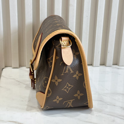 LV Monogram Diane with Black Strap