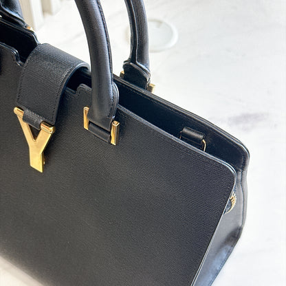 YSL Cabas Chyc Satchel Black