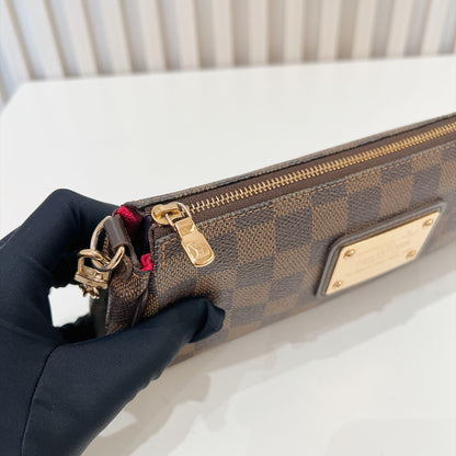 LV Damier Ebene Eva Clutch