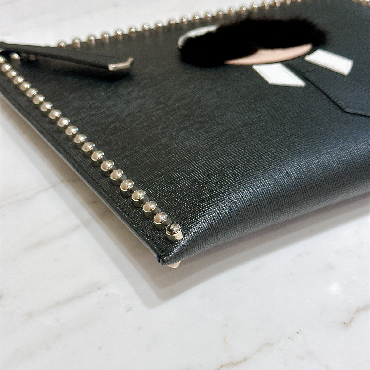 Fendi Karlito Flat Clutch Bag