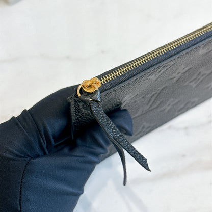 LV Felicie Pochette in Black Empreinte Leather